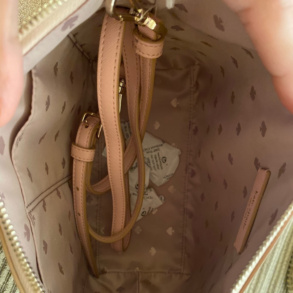 Kate spade small glitter satchel and cardholder - Picture 4 of 6